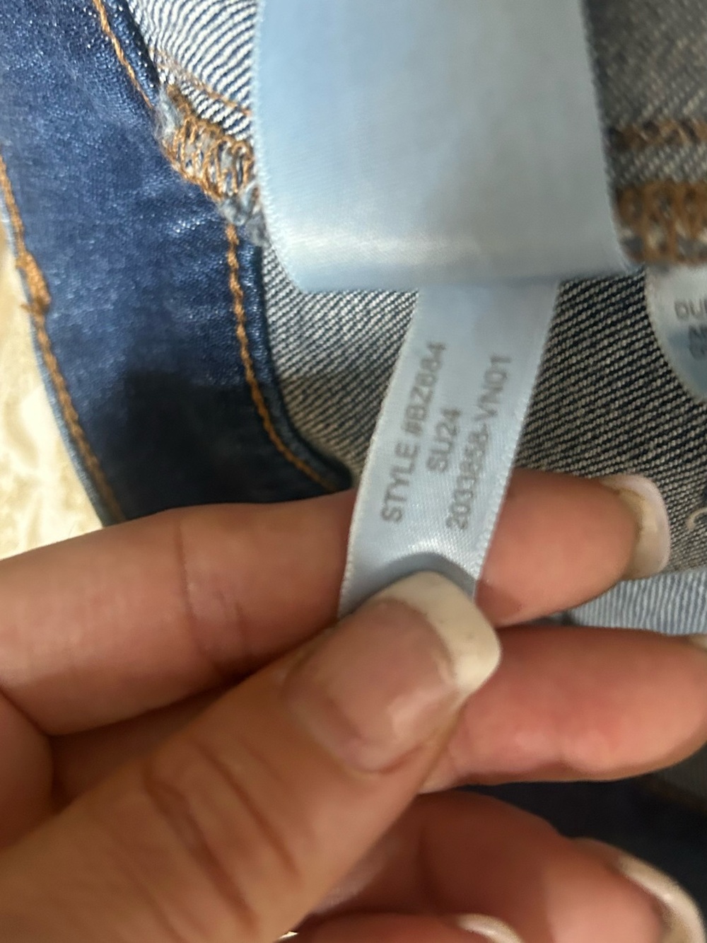 NWT J.Crew Factory High-Rise Utility Denim Shorts Blue Wash Minimalist Americana - Picture 7 of 10